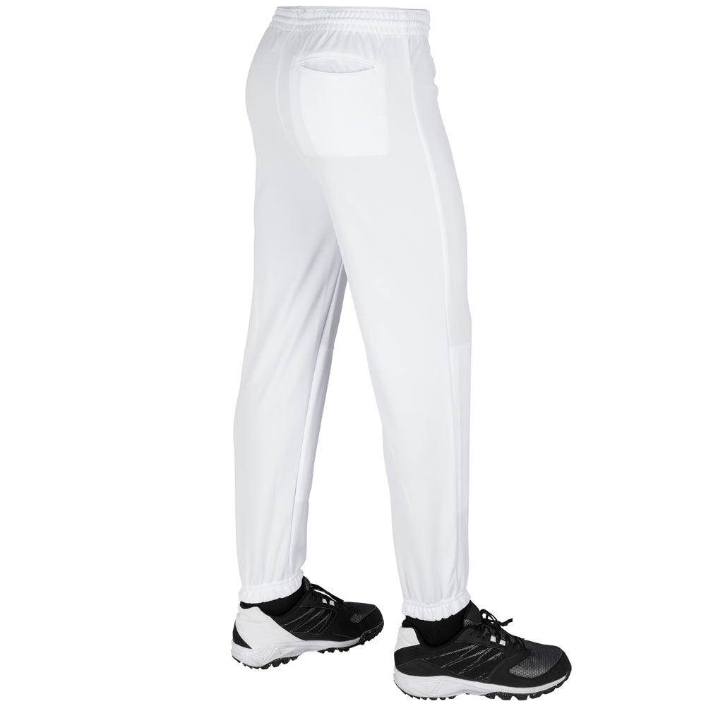 Performance Pull-Up Pant - White - Adult - Extra-Large
