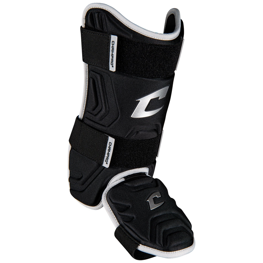 Batter's Protective Ankle Guard - Black, Adult