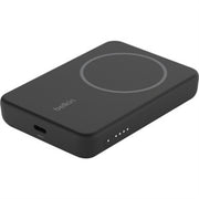 Belkin - BoostCharge Magnetic Wireless Power Bank 5K + Stand, 12.5W - Black
