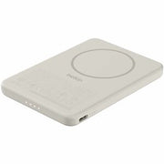Belkin BoostCharge Slim Magnetic Power Bank 5K, Sand
