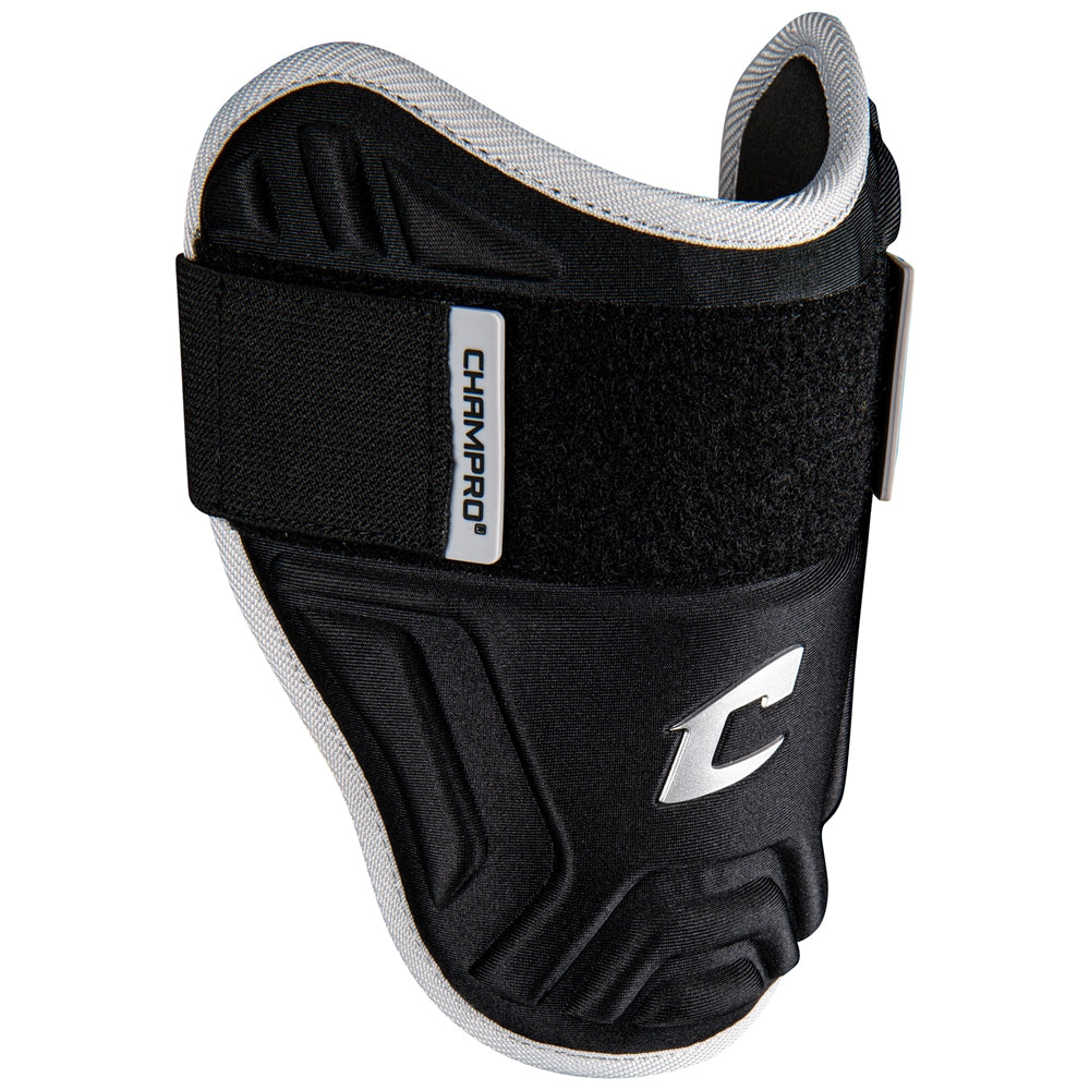 Batter's Protective Elbow Guard - Black, Adult