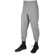 CLOSER Pin Stripe Baseball Pant - Grey Black Pin - Adult - Large