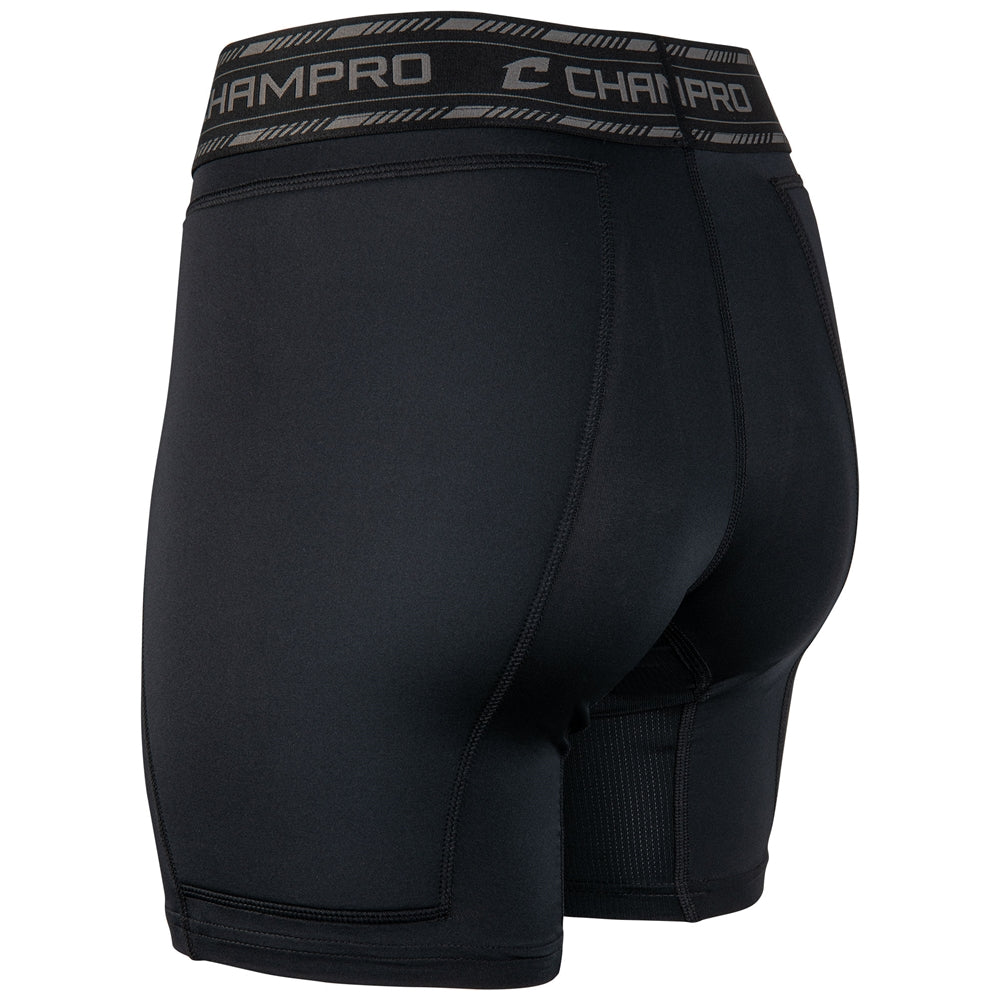 Take-Out Sliding Short - Black - Womens - XXLarge