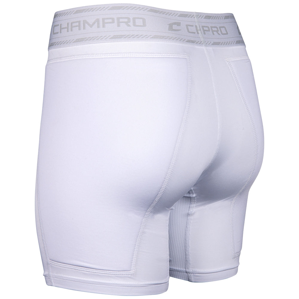 Take-Out Sliding Short - White - Womens - Extra-Small