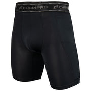 Take-Out Sliding Short - Black - Adult - Large