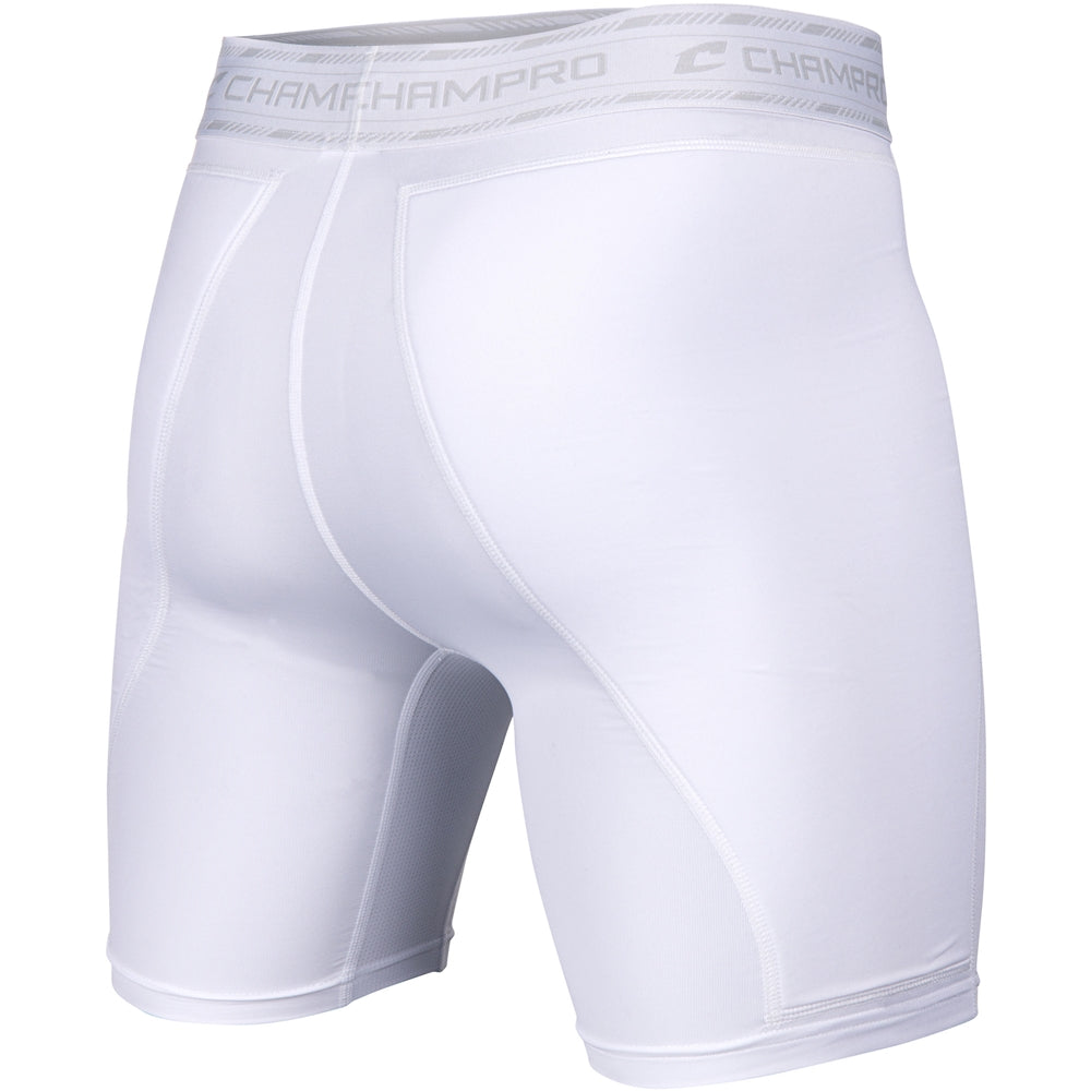 Take-Out Sliding Short - White - Adult - Medium