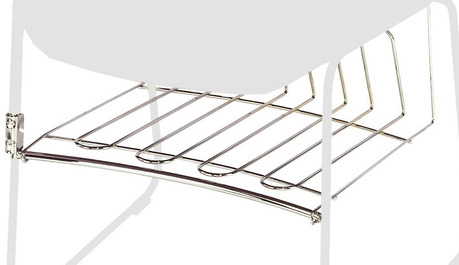 NPS® Book Basket for 8500 Chair, Frame Color: Chrome