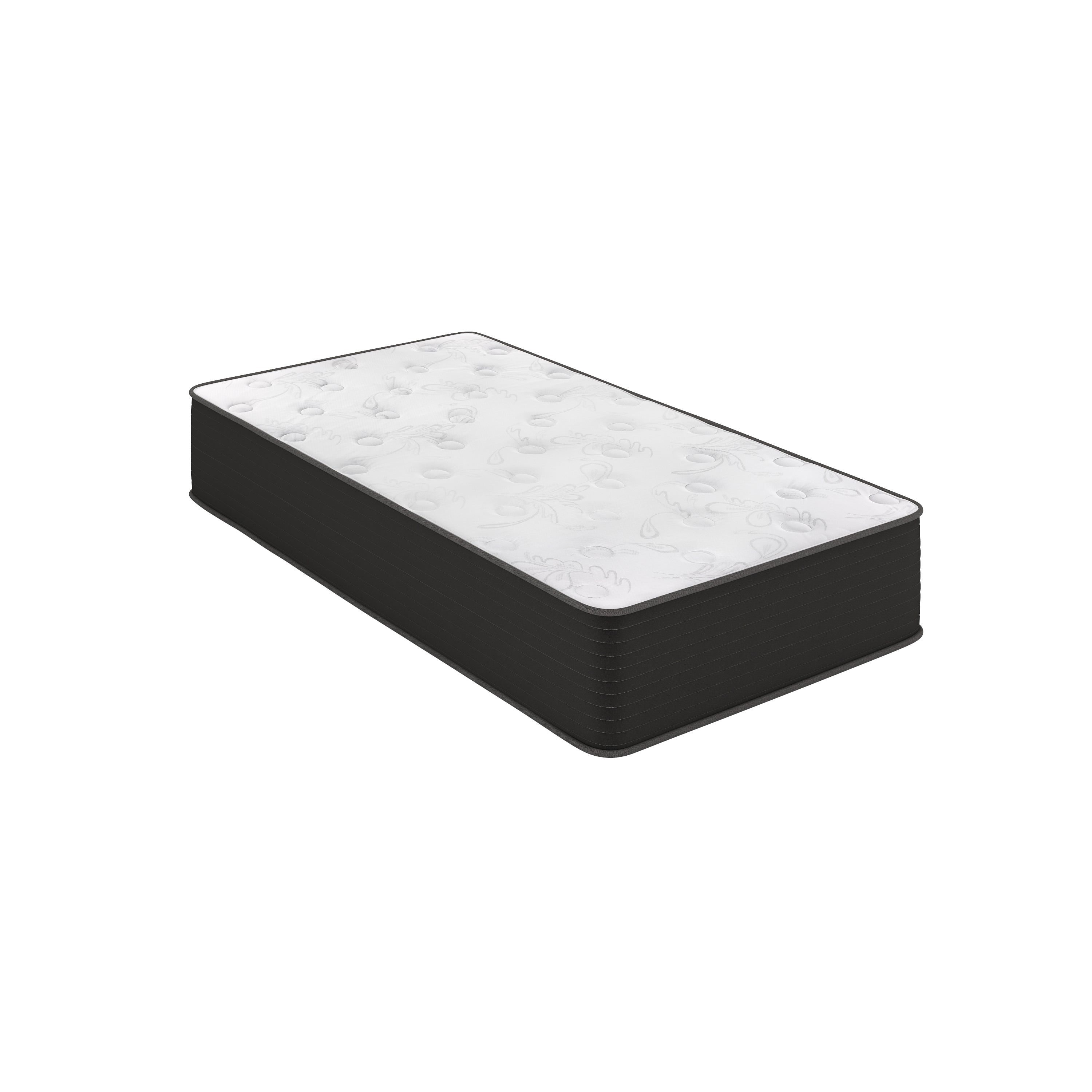 Dream Cooling Gel 12 Inch CertiPUR-US Certified Foam and Pocket Spring Hybrid Mattress, Twin Mattress in a Box