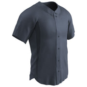 RELIEVER Full Button Baseball Jersey - Graphite - Youth - Extra-Large
