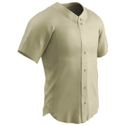 RELIEVER Full Button Baseball Jersey - Natural - Youth - Extra-Large
