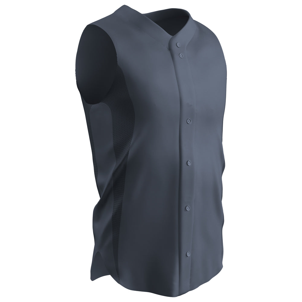 RELIEVER Sleeveless Baseball Jersey - Graphite - Adult - Small