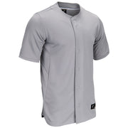 Pinnacle Pro Full-Button Jersey - Grey - Adult - Large