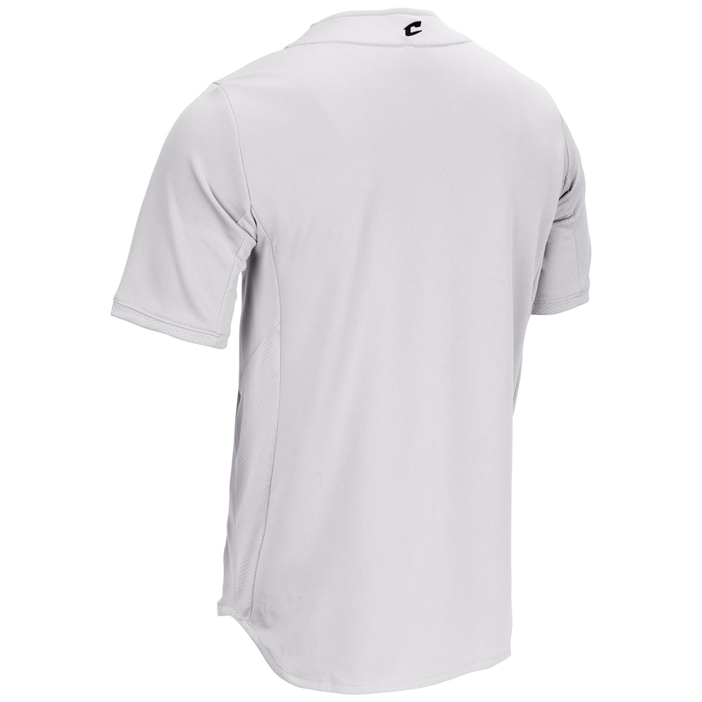 Pinnacle Pro Full-Button Jersey - White - Adult - 3XL