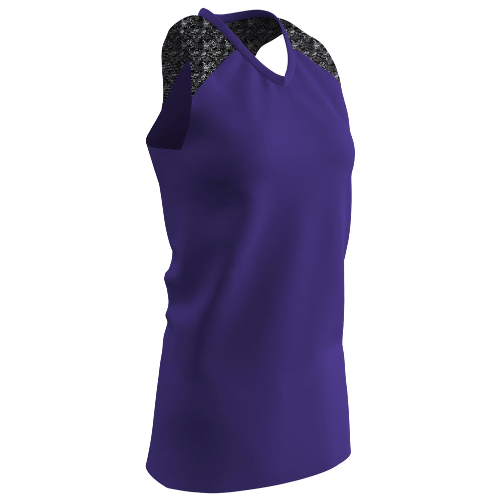 Women's At Bat Softball Jersey - Purple - Womens - Extra-Large