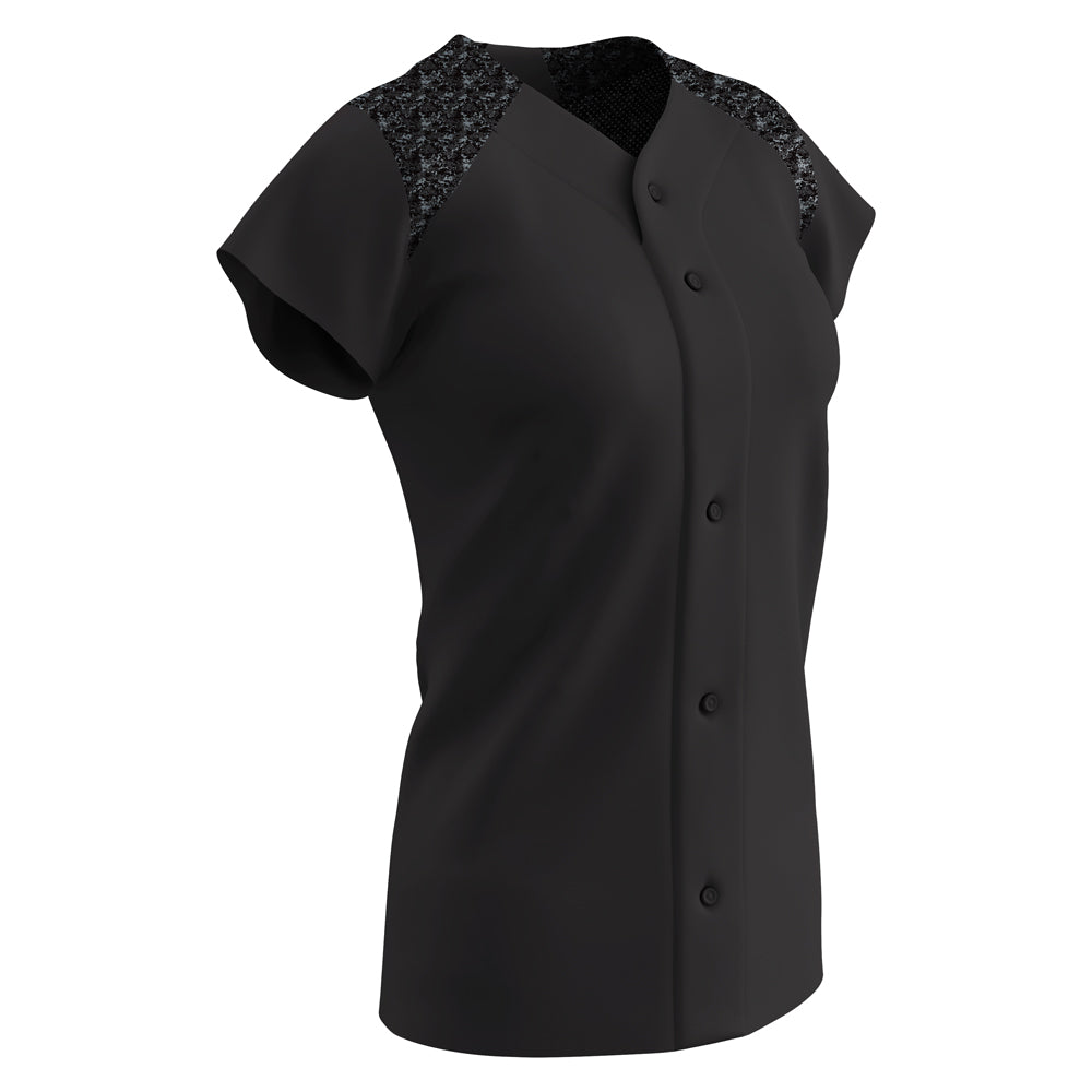 Women's Circuit Softball Jersey - Black - Womens - Small