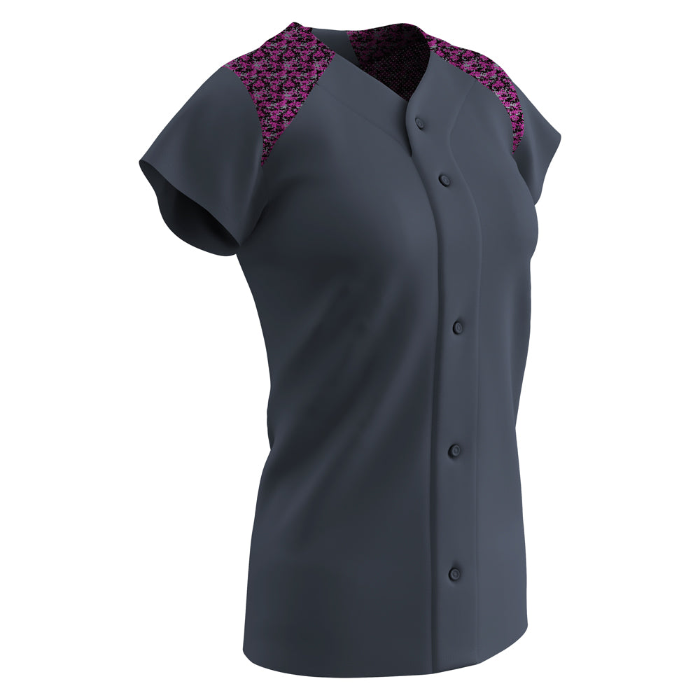 Women's Circuit Softball Jersey - Graphite - Womens - Small