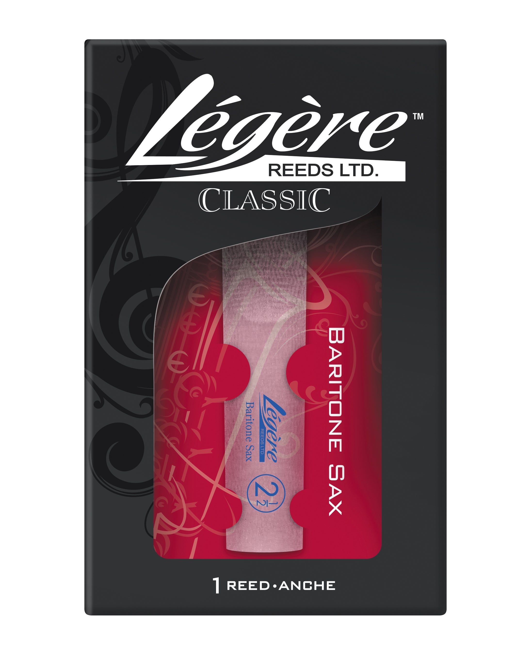 Legere Reeds BS250 E Flat Baritone Saxophone. Standard (2.50)