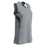 Decoy Racerback Softball Jersey - Grey Black - Girls - Medium