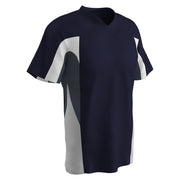 Relief V-Neck Jersey - Navy Graphite White - Youth - Medium