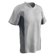 Relief V-Neck Jersey - White Graphite White - Youth - Medium