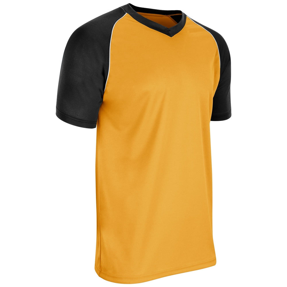 BUNT Raglan Jersey - Gold Black White - Youth - Large