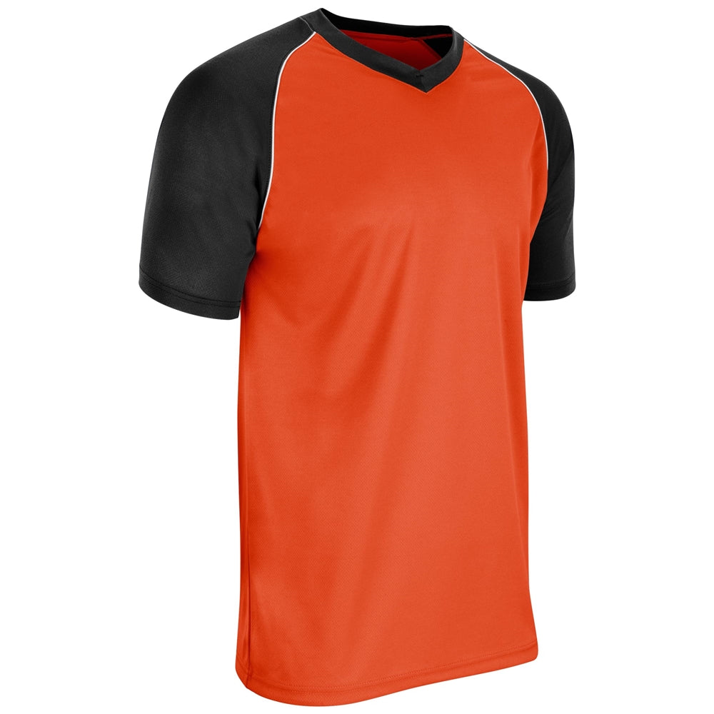 BUNT Raglan Jersey - Orange Black White - Adult - Large