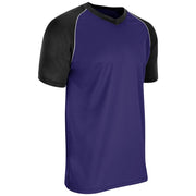 BUNT Raglan Jersey - Purple Black White - Adult - Small