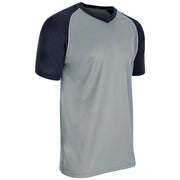 BUNT Raglan Jersey - Silver Navy White - Adult - Medium