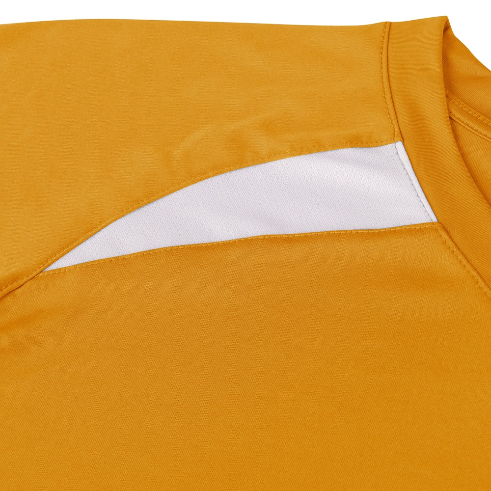 Check Baseball Jersey - Gold White - Youth - Extra-Large
