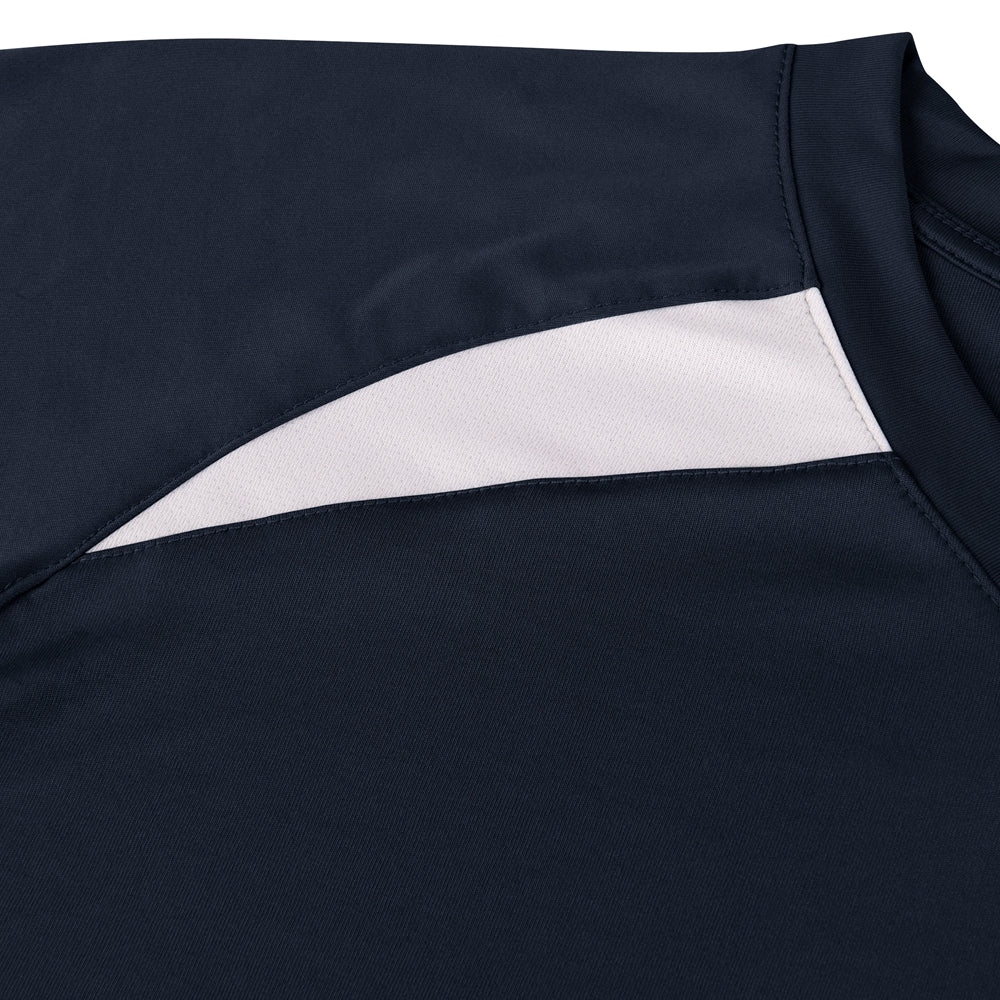 Check Baseball Jersey - Navy White - Youth - Extra-Large