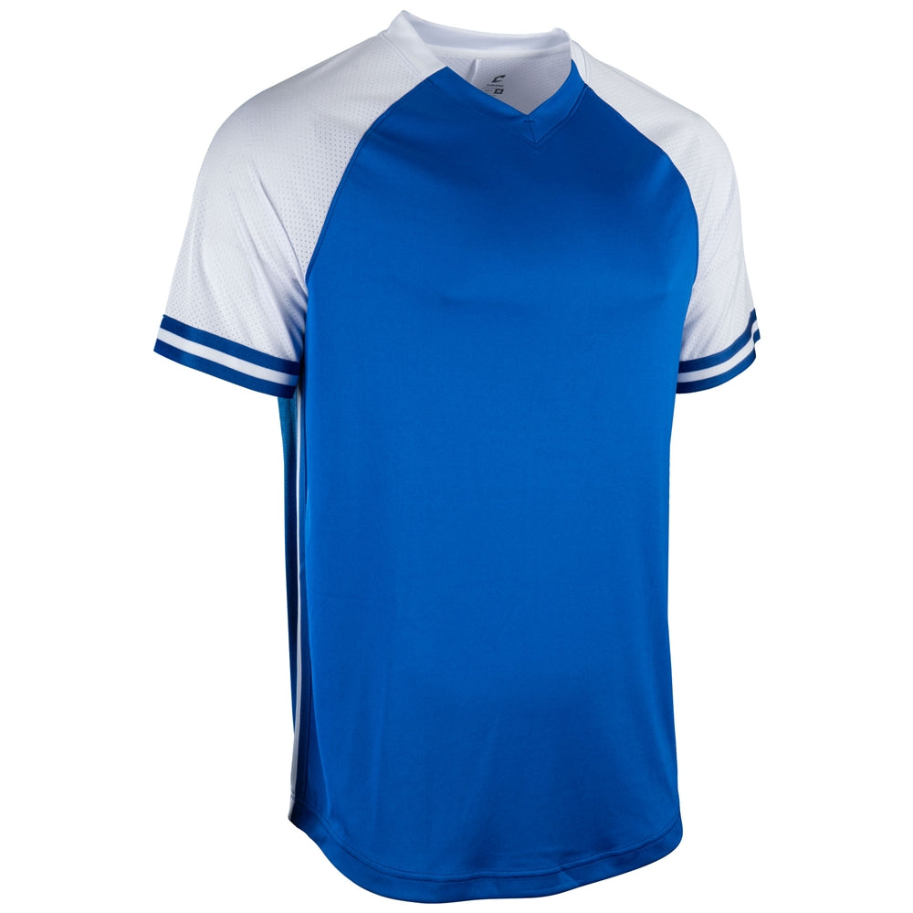 Show V-Neck Jersey - Royal White White - Youth - Medium