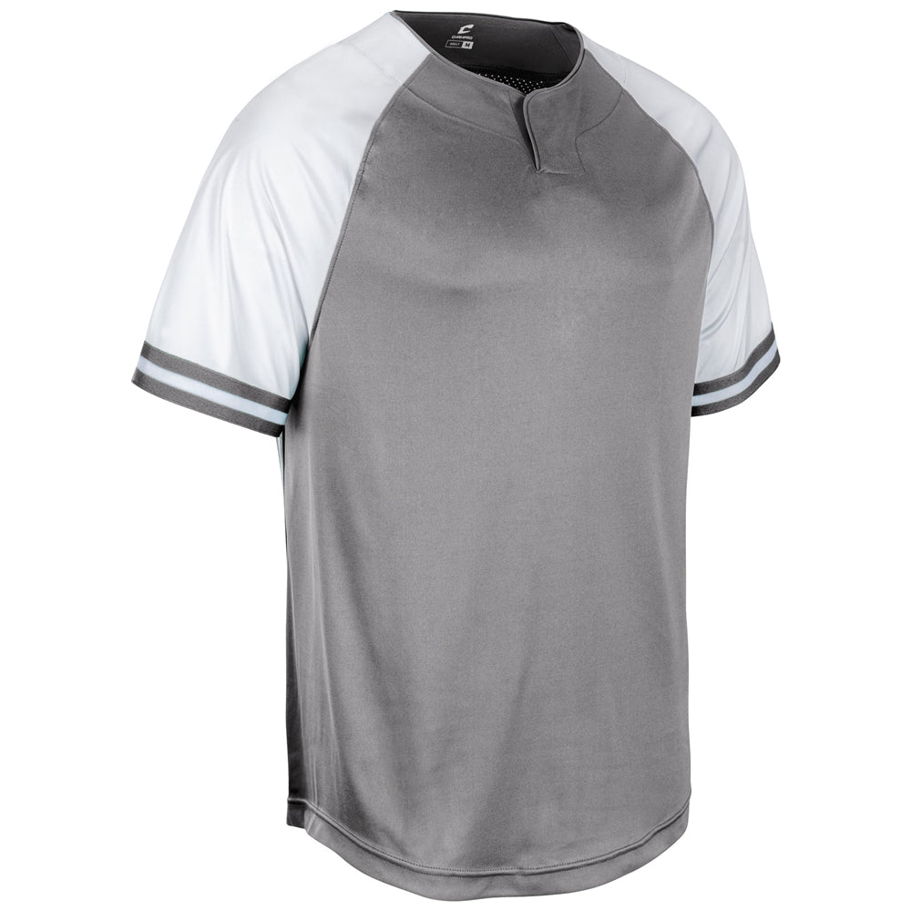 Show 2-Button Jersey - Grey White Grey - Youth - Extra-Large