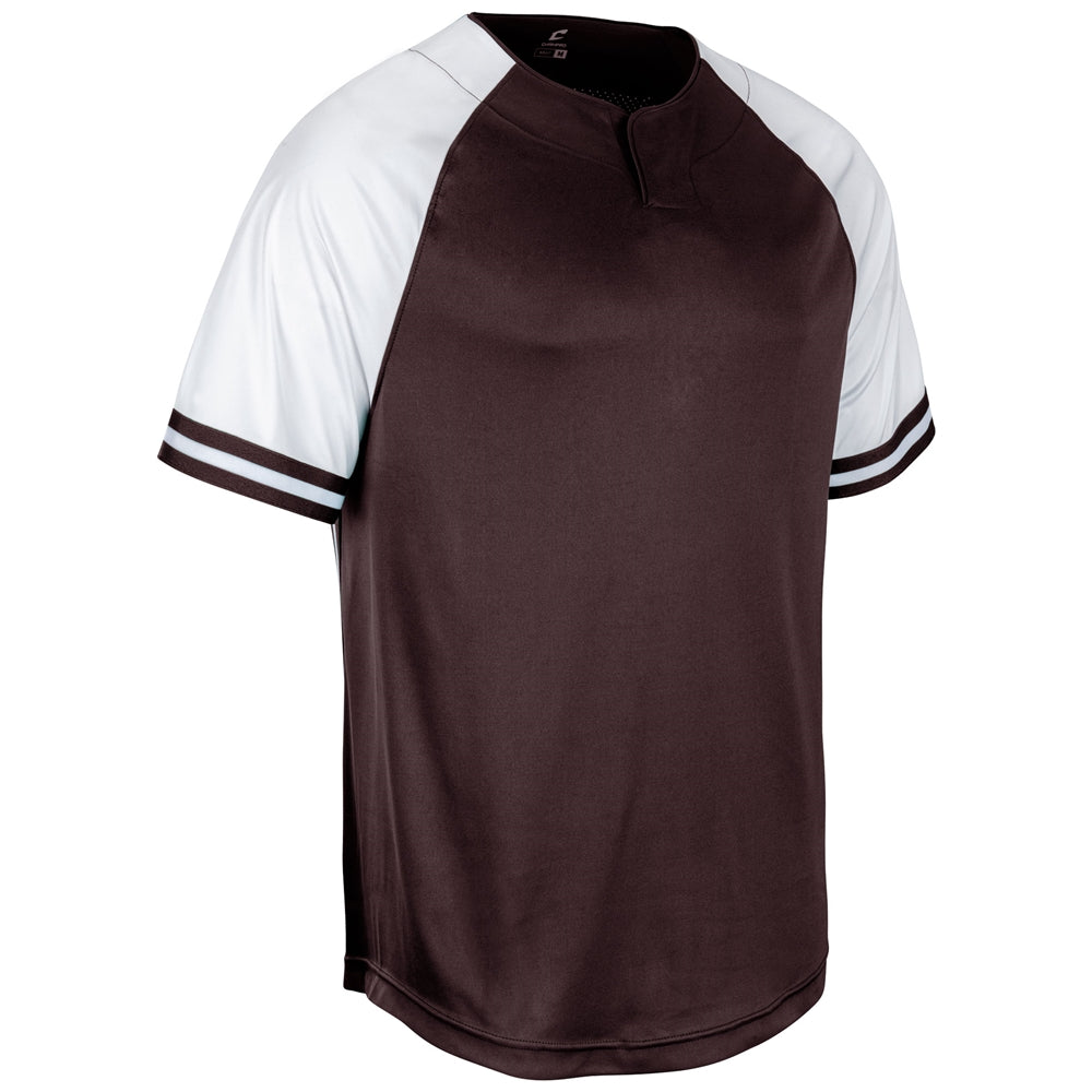 Show 2-Button Jersey - Maroon White Maroon - Youth - Extra-Large
