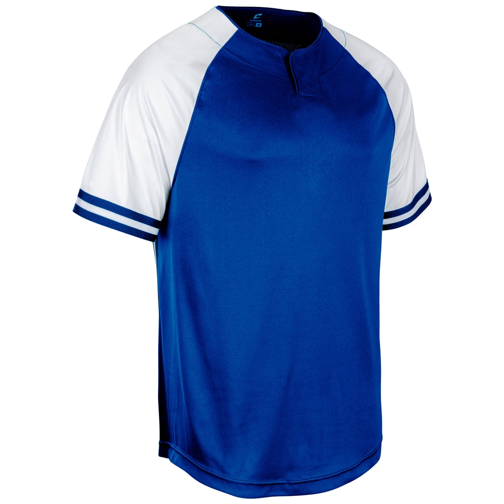 Show 2-Button Jersey - Royal White Royal - Youth - Extra-Large