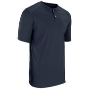 DRI-GEAR Two Button Jersey - Navy - Adult - XXLarge