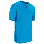 DRI-GEAR Two Button Jersey - Neon Blue - Youth - Large