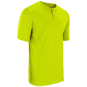 DRI-GEAR Two Button Jersey - Optic Yellow - Youth - Small