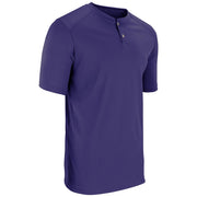 DRI-GEAR Two Button Jersey - Purple - Youth - Medium
