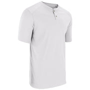 DRI-GEAR Two Button Jersey - White - Adult - 3XL
