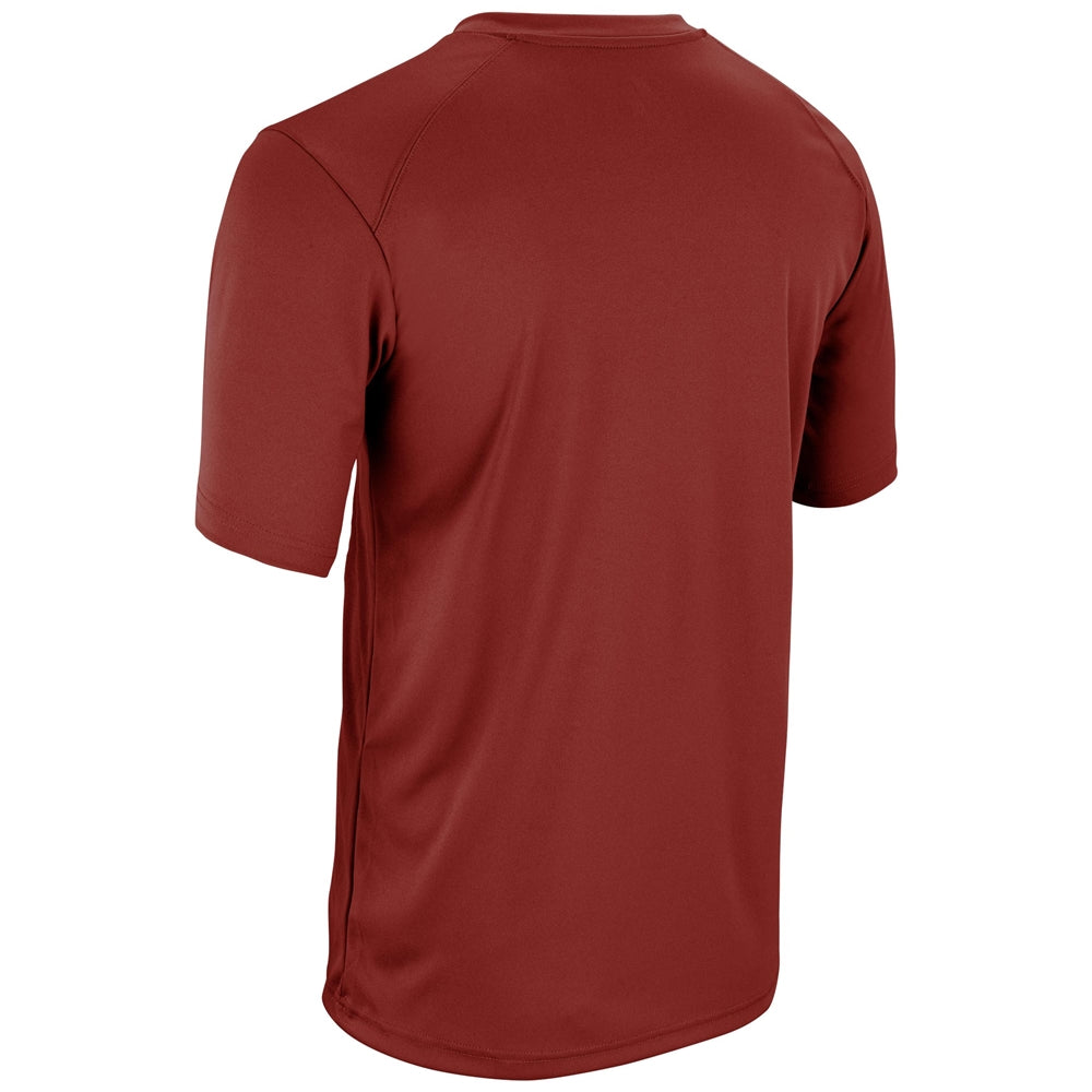 DRI-GEAR Two Button Jersey - Cardinal - Youth - Large