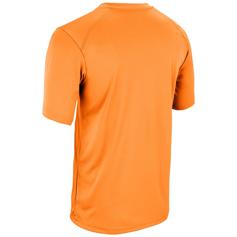 DRI-GEAR Two Button Jersey - Neon Orange - Adult - Large