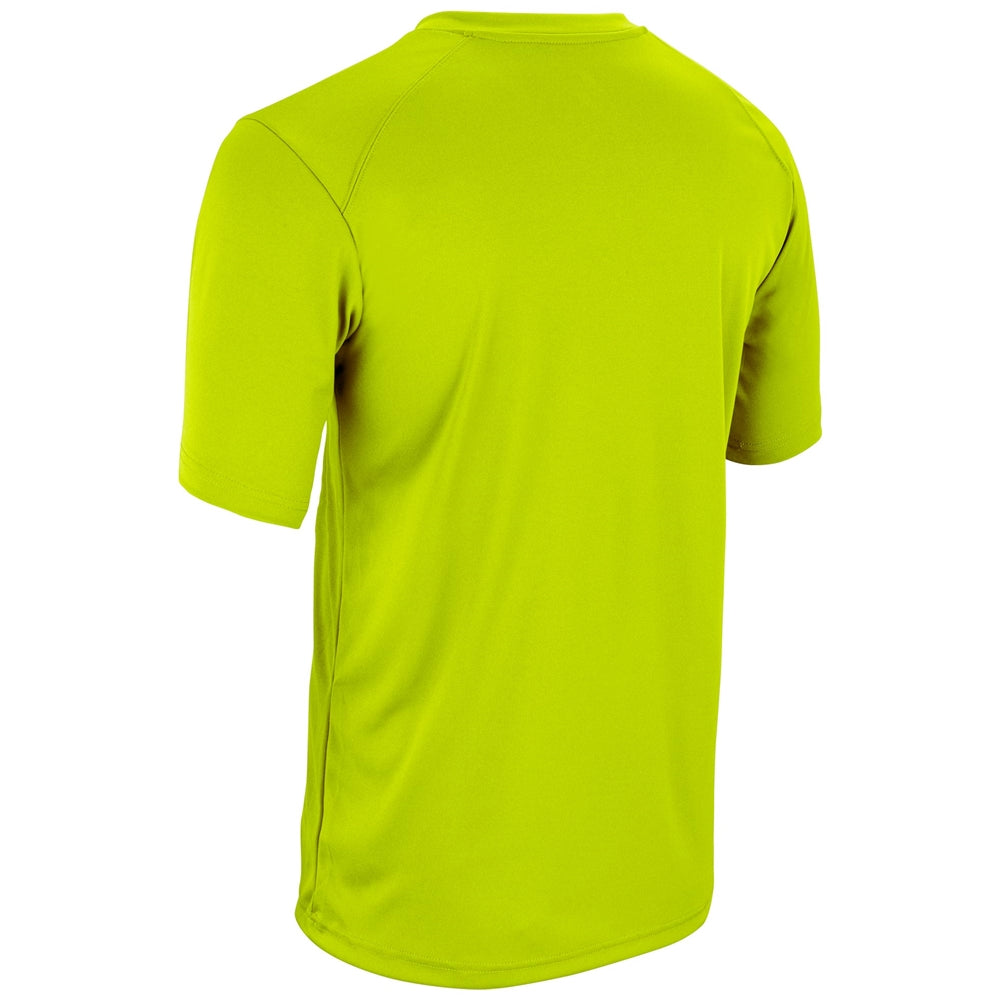 DRI-GEAR Two Button Jersey - Optic Yellow - Youth - Large