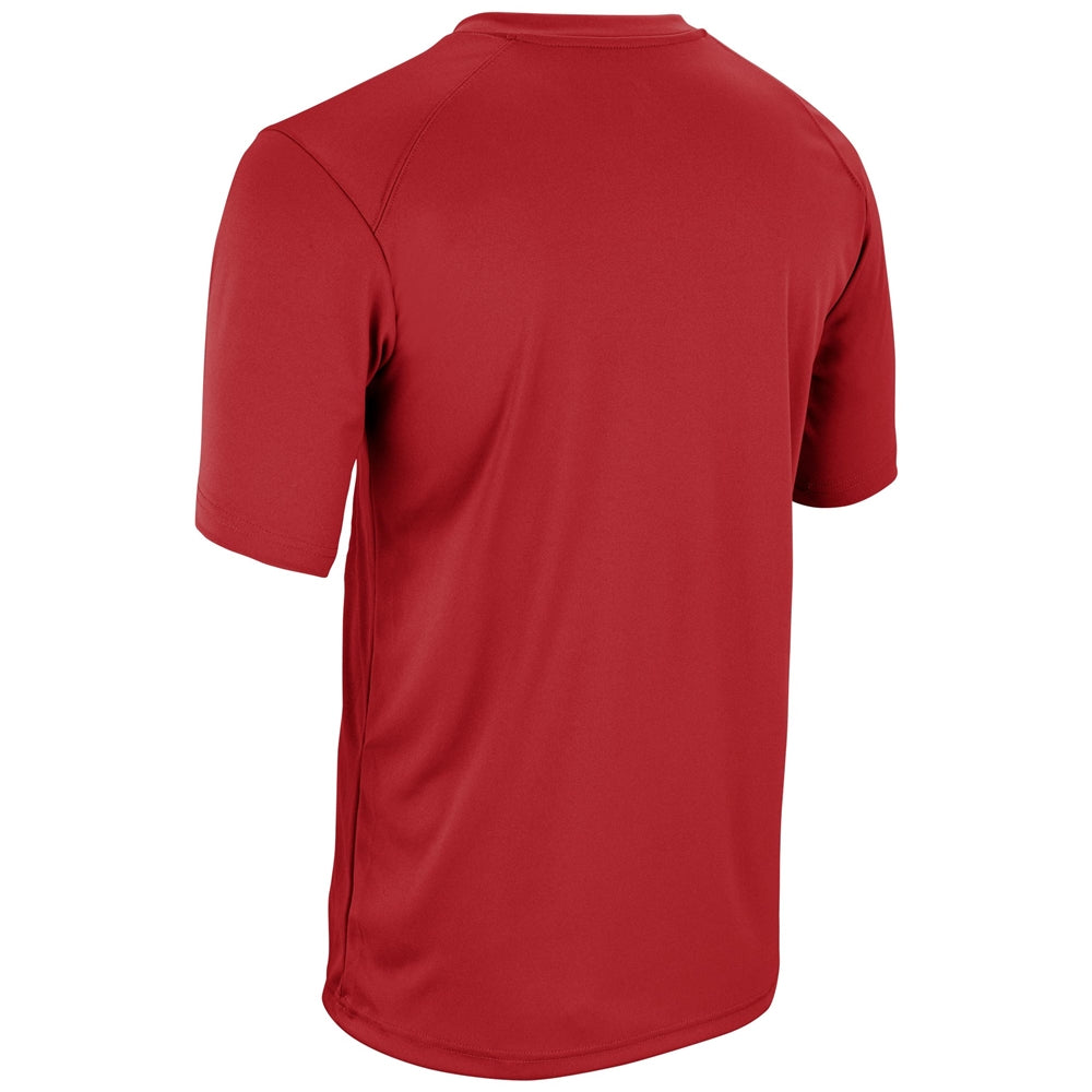 DRI-GEAR Two Button Jersey - Scarlet - Adult - XXLarge