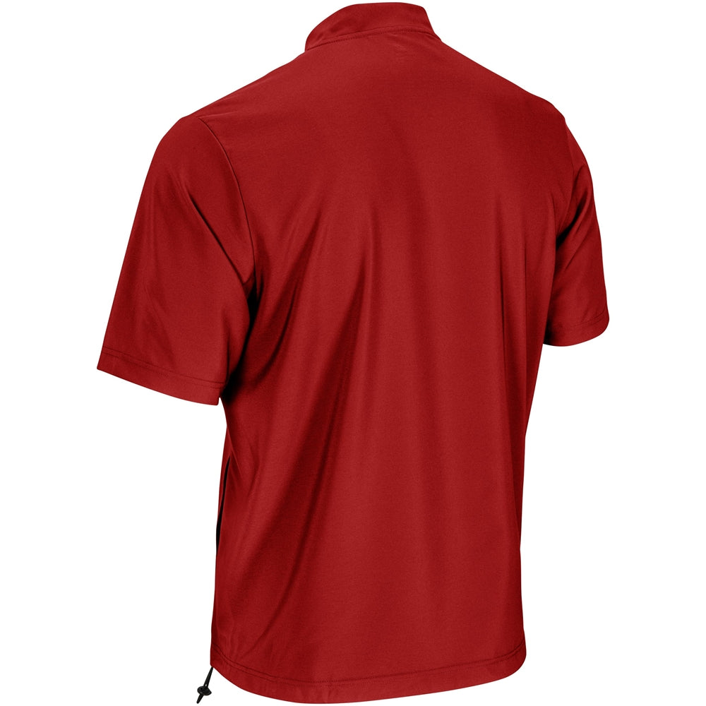 Woven Warm-Up Jacket - Scarlet - Adult - 3XL