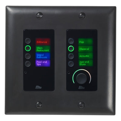 BSS EC-8BV Ethernet Controller with 8 Buttons and Volume Control