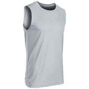 Vision Sleeveless Tee - Silver - Adult - Medium