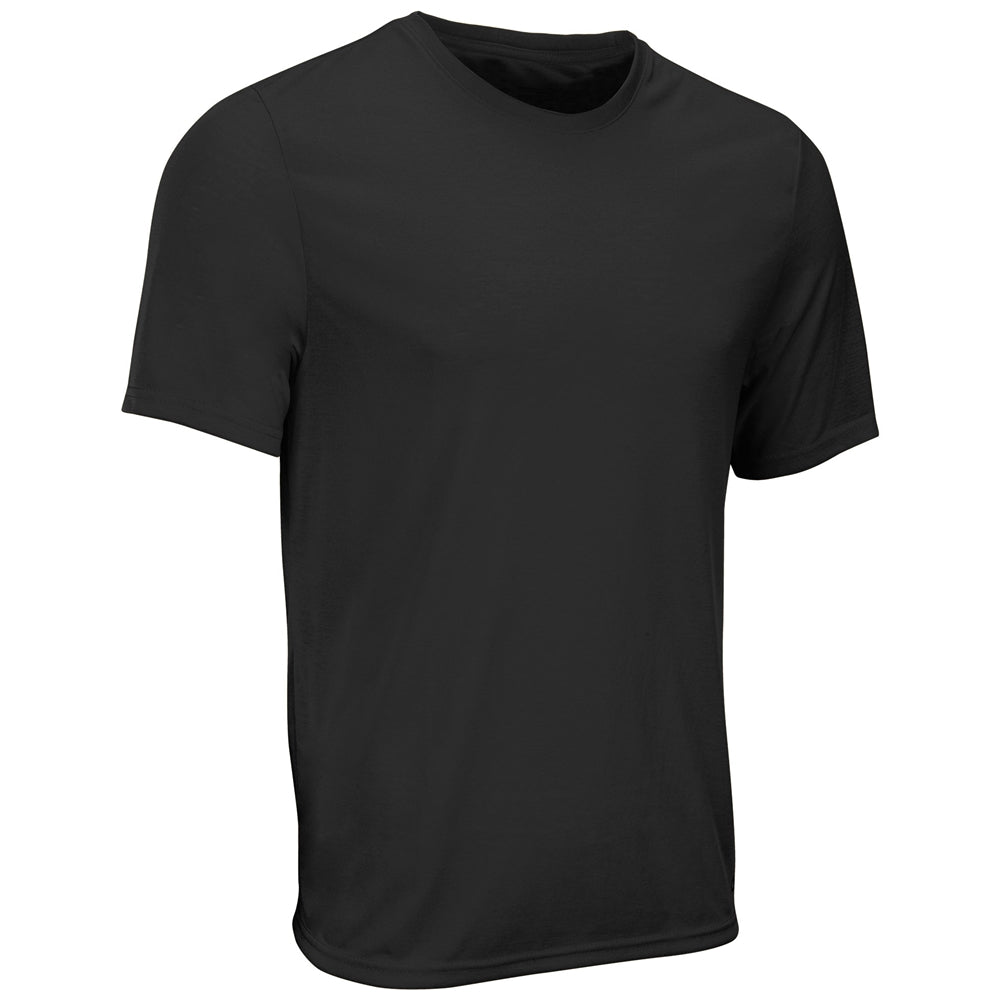 Superior Recycled Lifestyle Tee - Black - Adult - Large