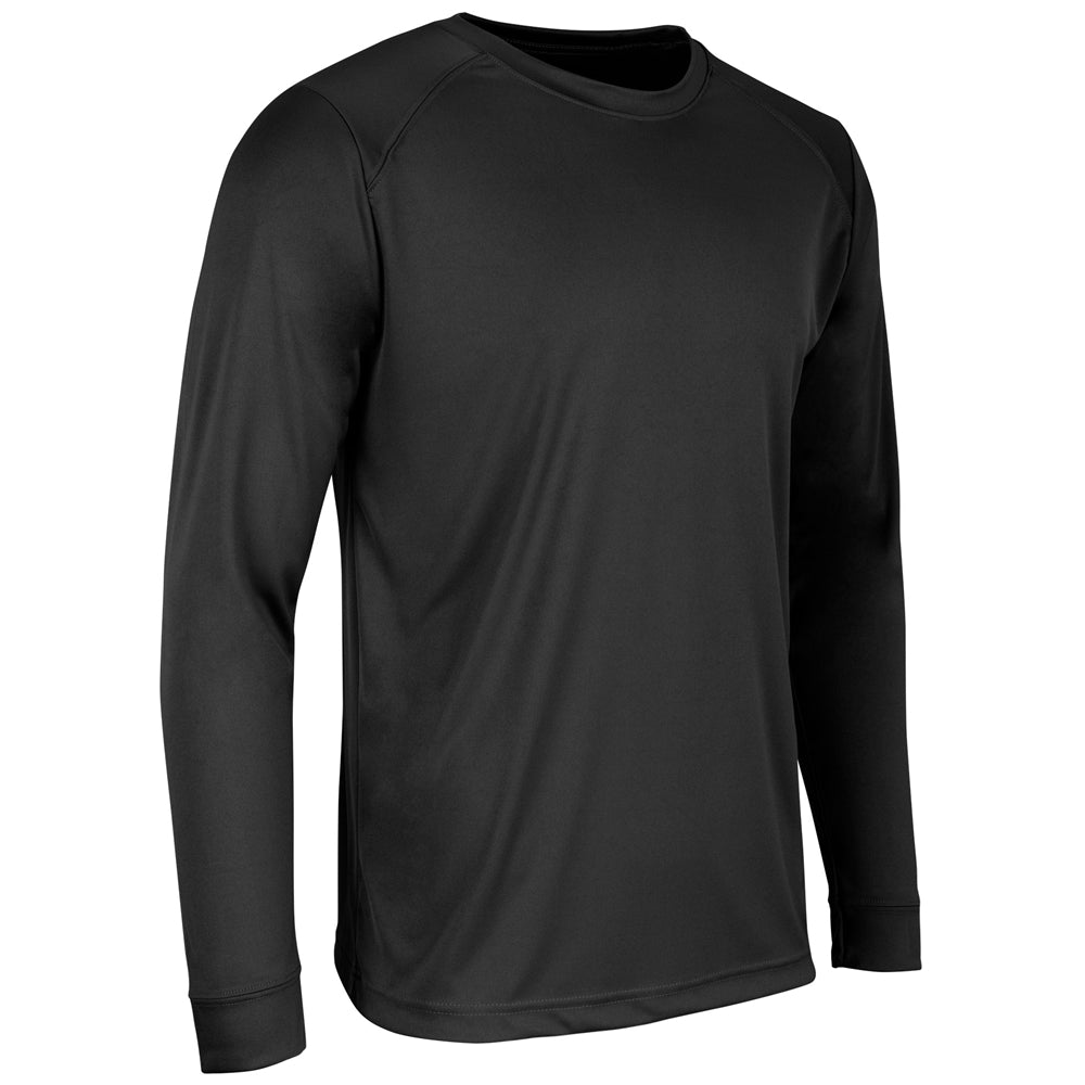 GUNNER Long Sleeve Tee - Black - Youth - Extra-Large