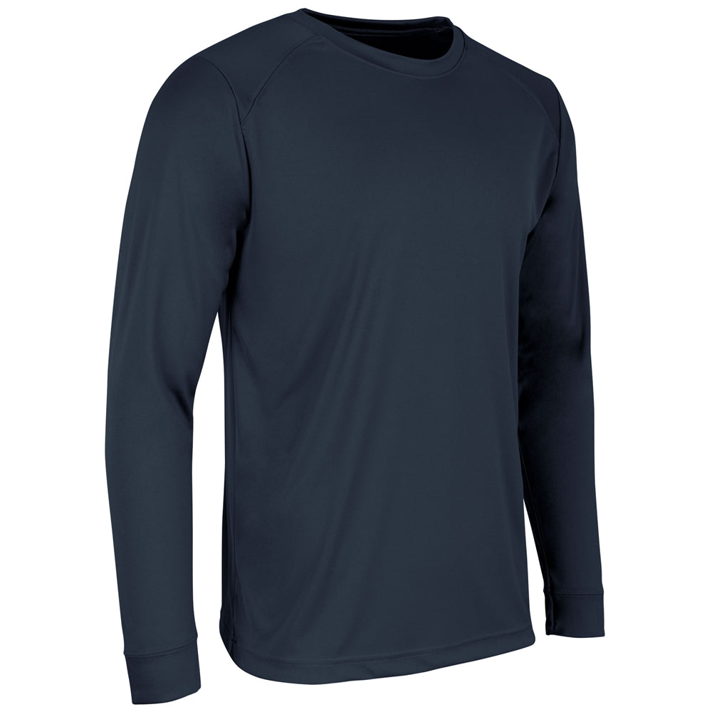 GUNNER Long Sleeve Tee - Navy - Adult - 3XL
