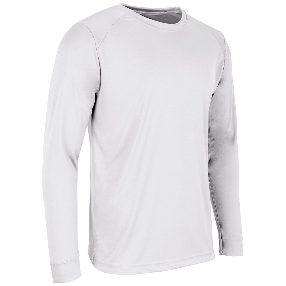 GUNNER Long Sleeve Tee - White - Youth - Extra-Large